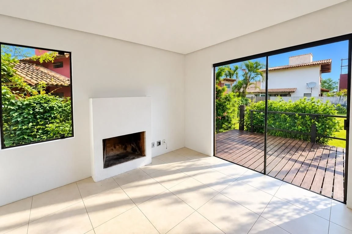 Balcony with a grill in a 2-bedroom house, 130 m² — photo 9