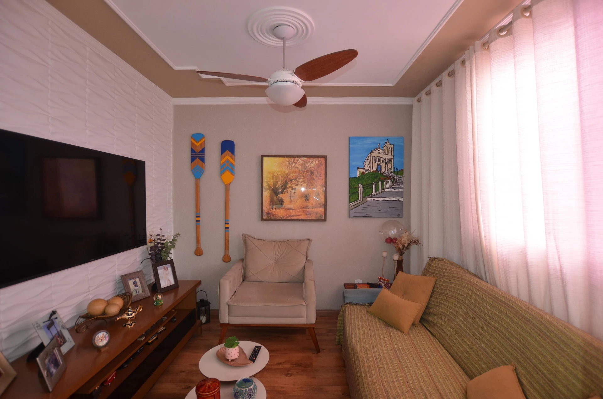 Furnished apartment, 126 m², with a grill on the balcony