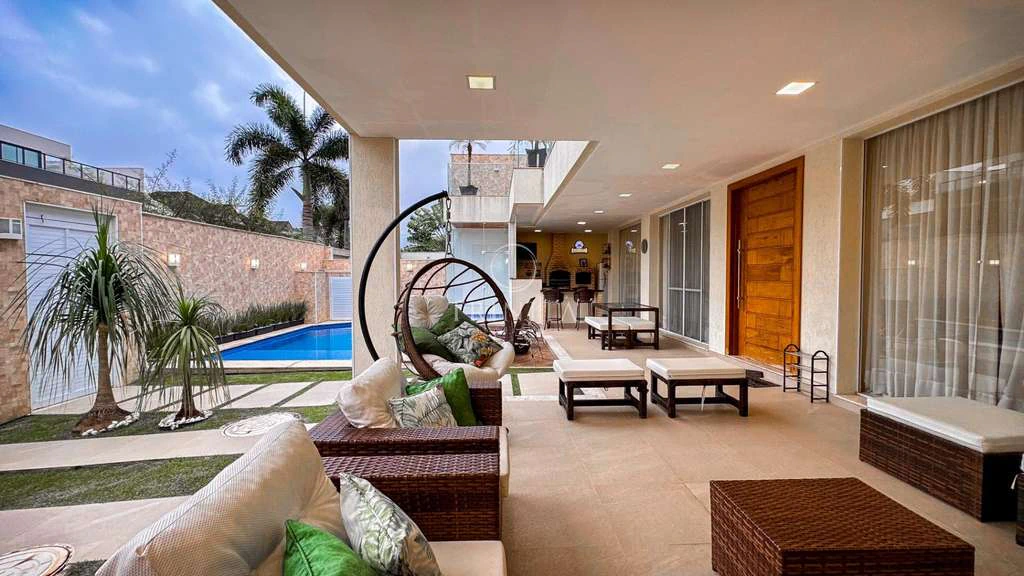 Casa mobiliada com 6 quartos e churrasqueira privativa — photo 24