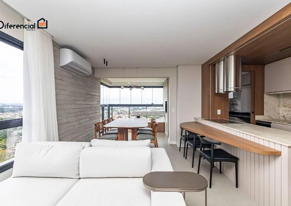 Furnished apartment, 93 m², with floor-to-ceiling windows — photo 10