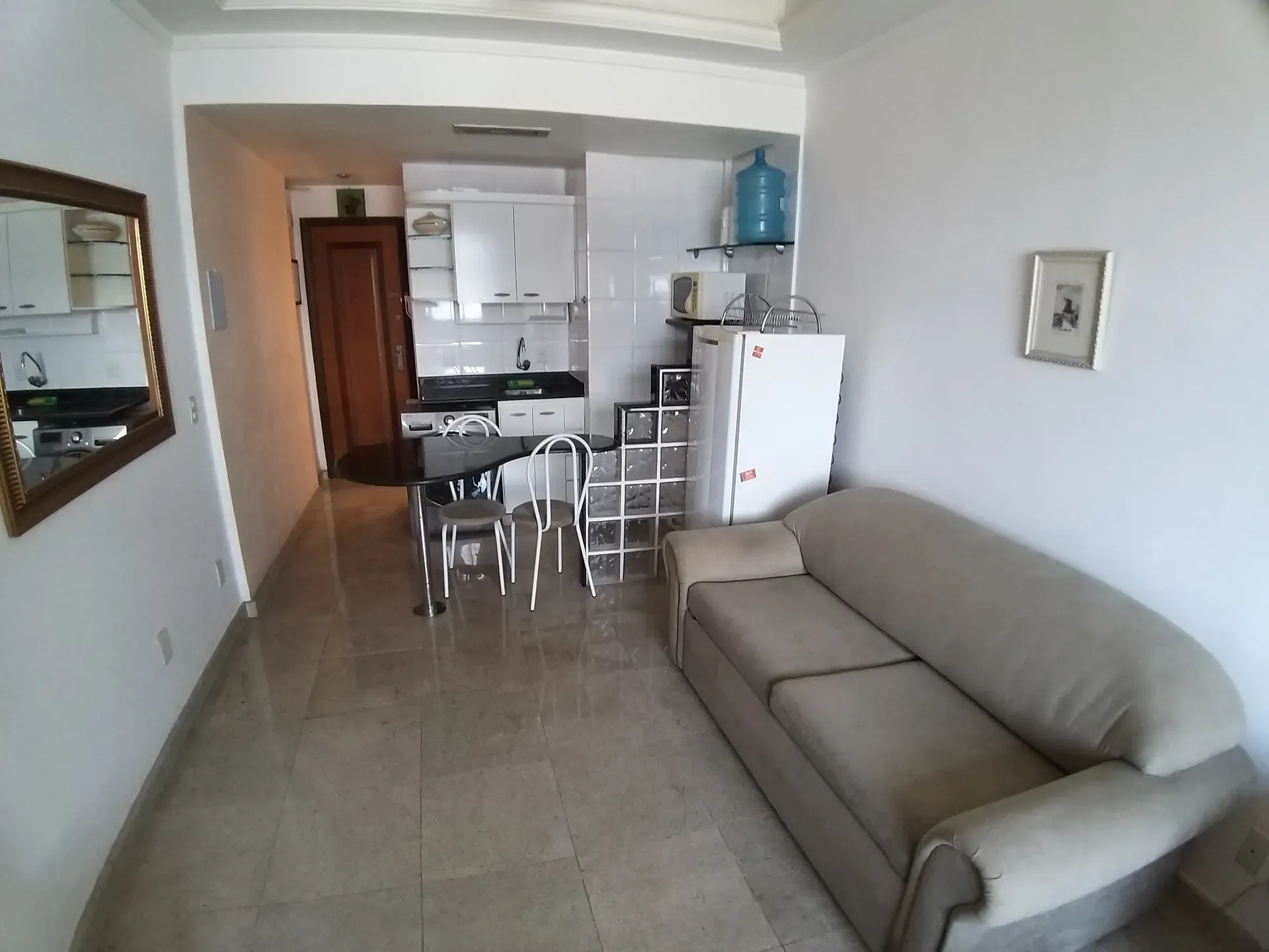 Apartment on the 10th floor with a washing machine — photo 8