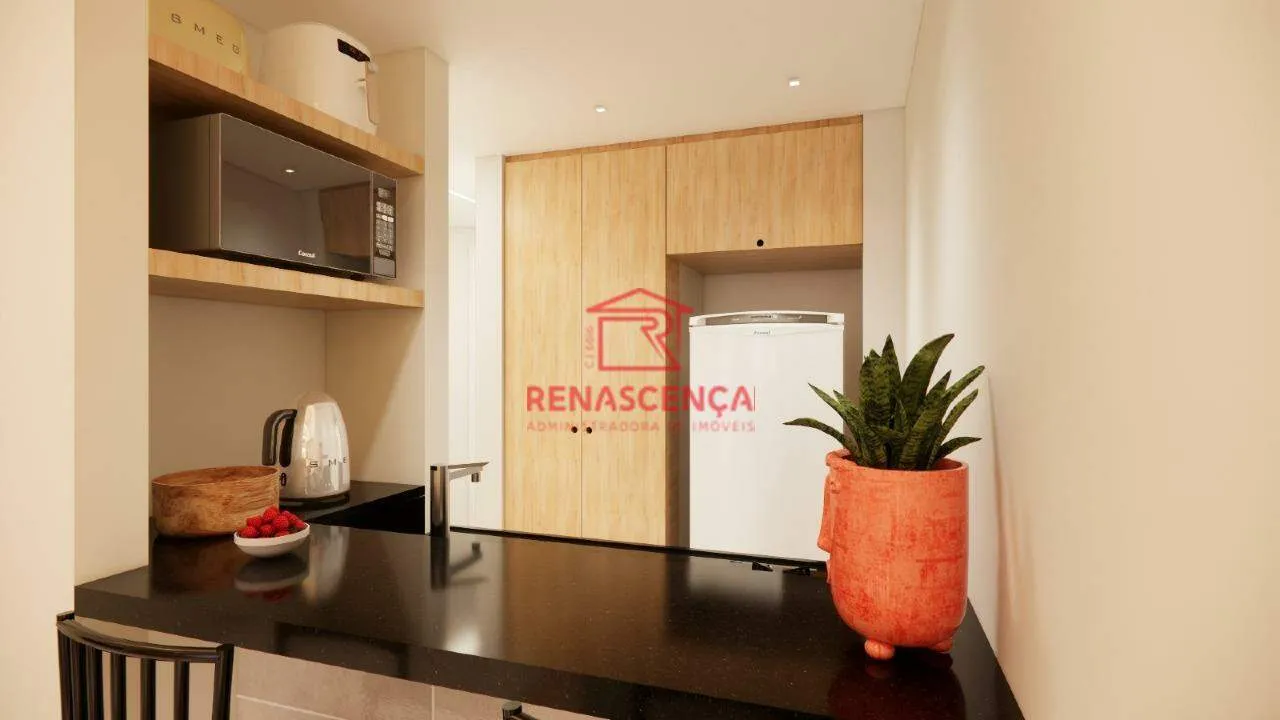 Furnished 1-bedroom apartment with open-plan kitchen — photo 2