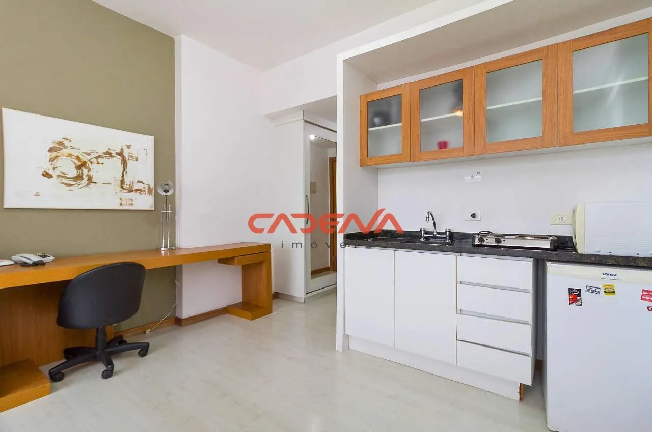 Furnished 29 m² studio with compact kitchen appliances — photo 15