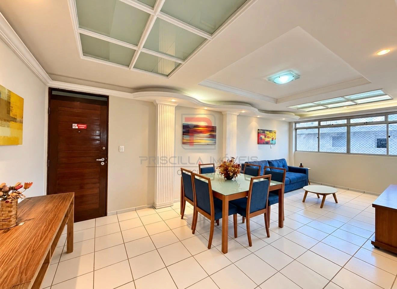 Furnished apartment, 115 m², with a washing machine — photo 27