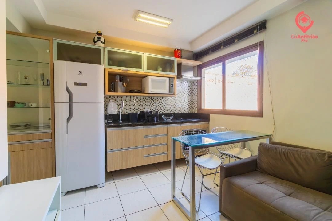 Apartamento mobiliado de 1 quarto em condomínio com academia — photo 2
