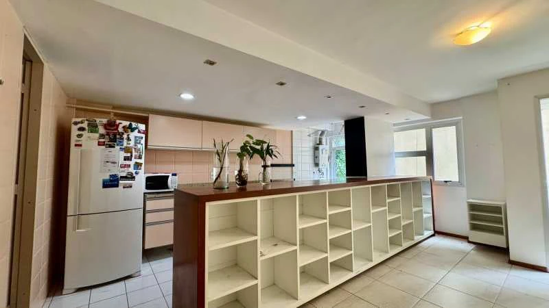 2-bedroom apartment in a building with a sauna