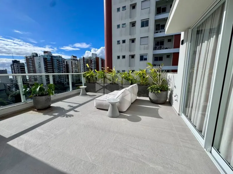 One-bedroom apartment with a glass-enclosed balcony