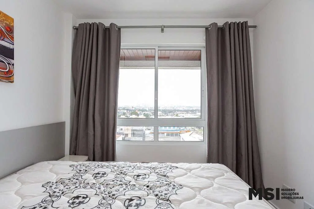 One-bedroom apartment with a washing machine in Curitiba — photo 25