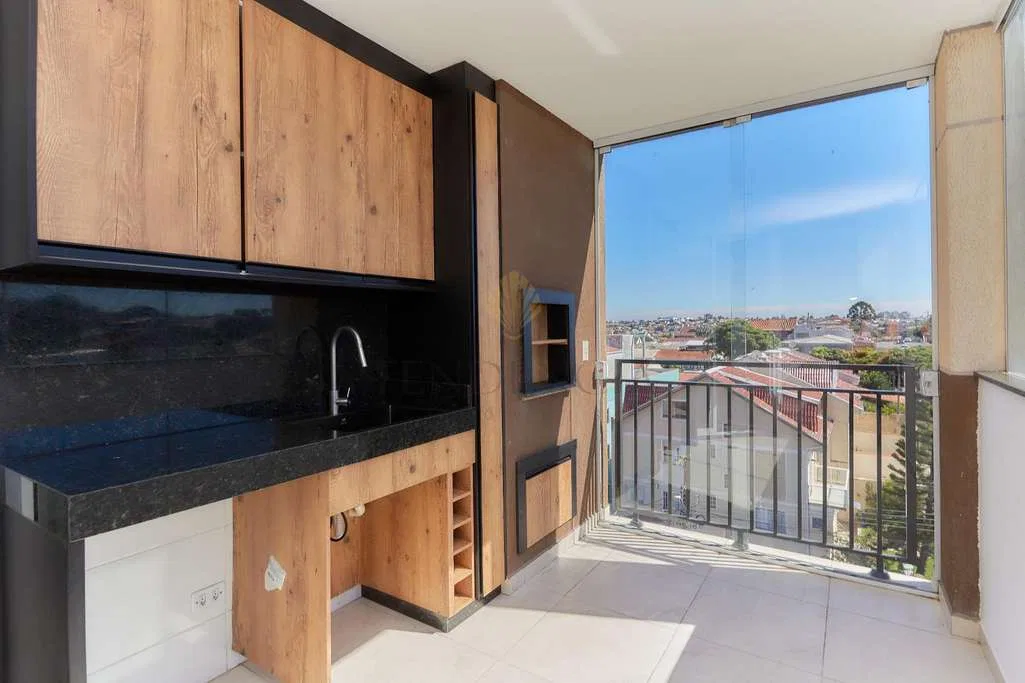 Apartamento de 2 quartos com varanda gourmet, Xaxim
