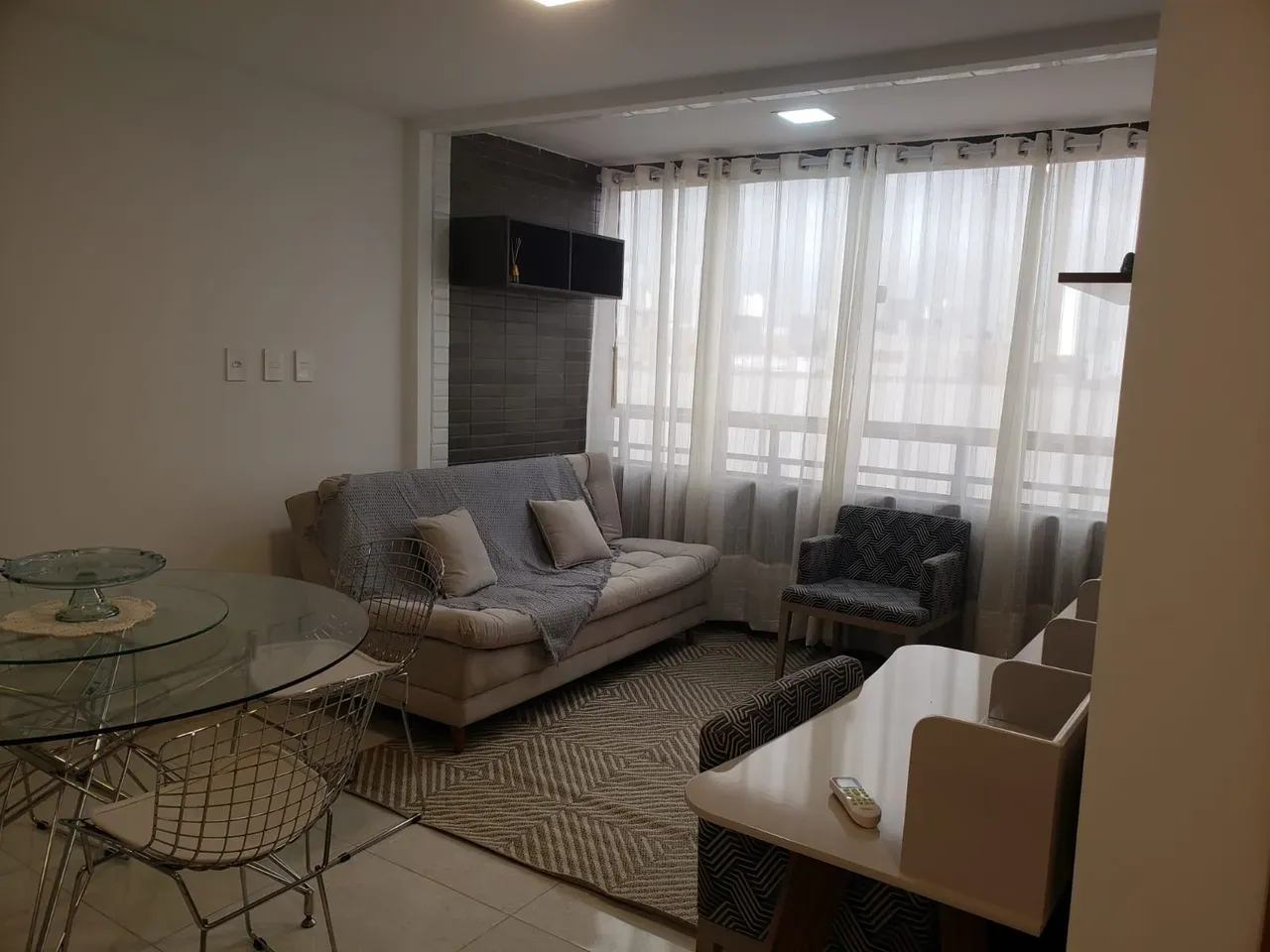 Home office in a 2-bedroom apartment, 56 m² — photo 6
