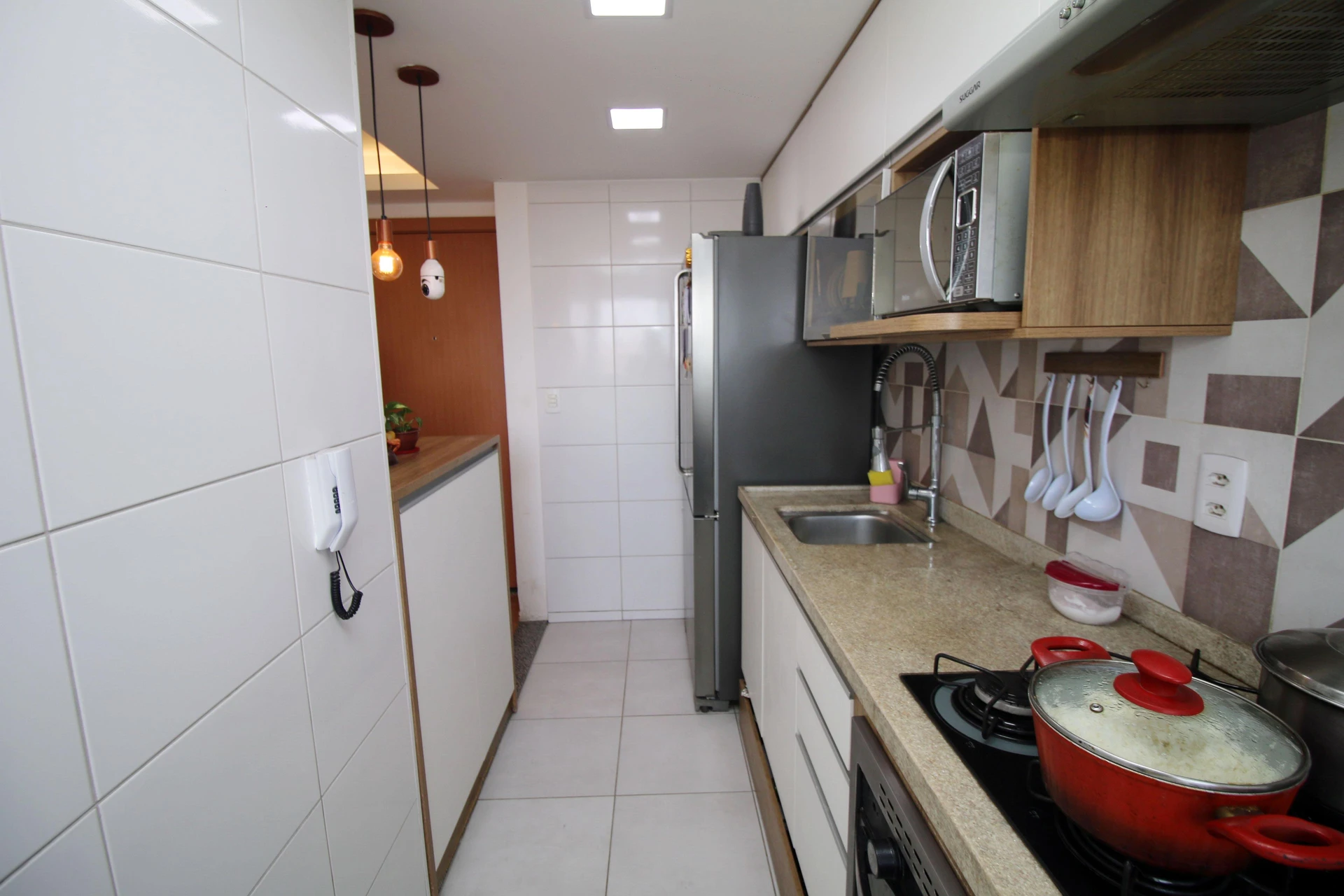 Furnished apartment, 40 m², with a washing machine — photo 22