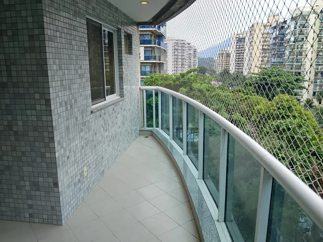 2-bedroom apartment in a building with a pool