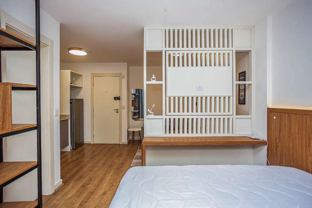 Furnished studio, 36 m², with a washing machine — photo 6