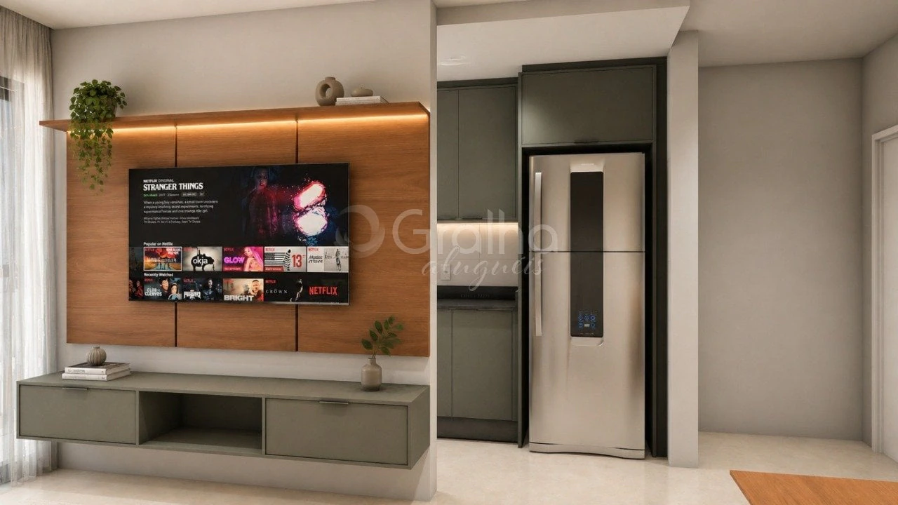 Apartment with 2 bedrooms and private BBQ area