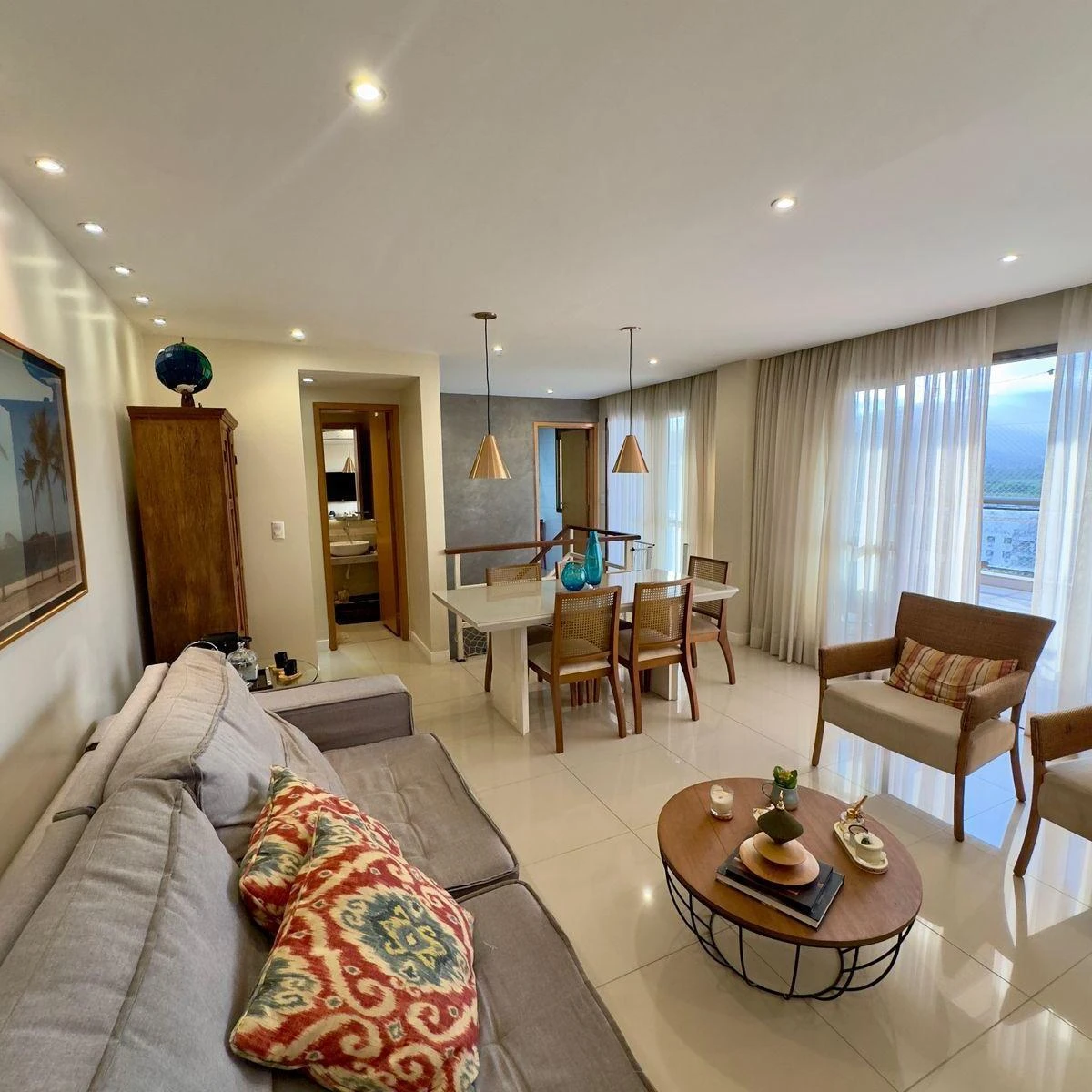 Furnished 213 m² duplex penthouse with 4 bedrooms and 3 parking — photo 16