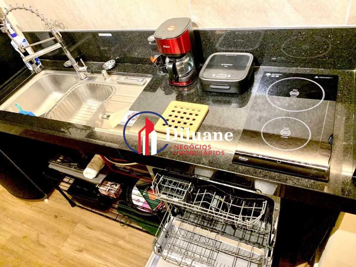 Apartamento mobiliado de 1 dormitório com suíte — photo 3
