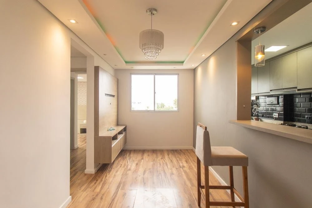 Apartment with 2 bedrooms, 1 en-suite and an open kitchen
