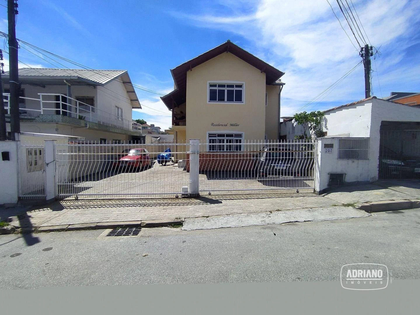 1-bedroom apartment with balcony and laundry area