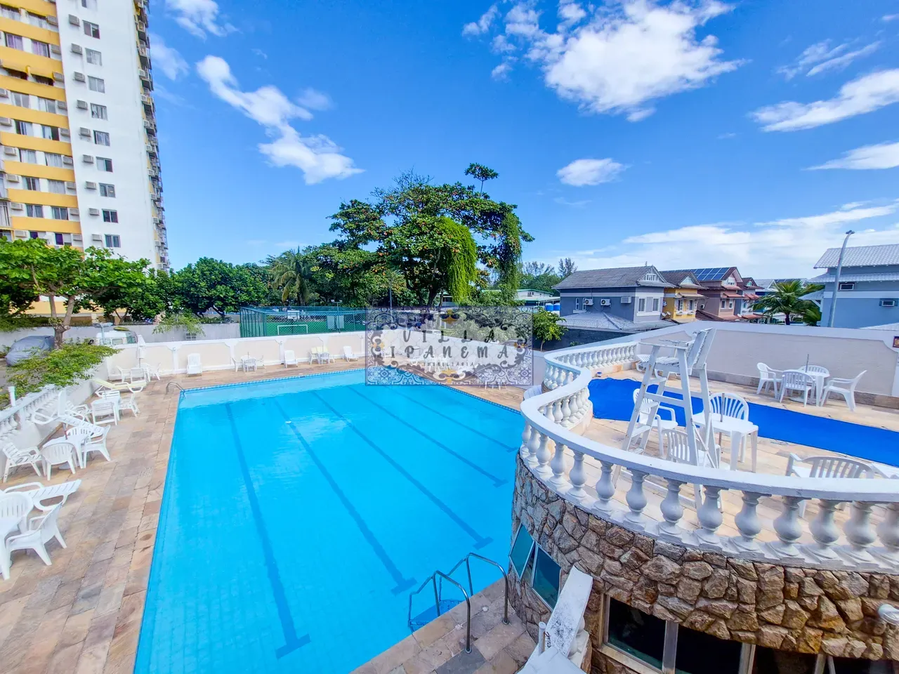Furnished 2-bedroom apartment with 60 m² and private BBQ — photo 42