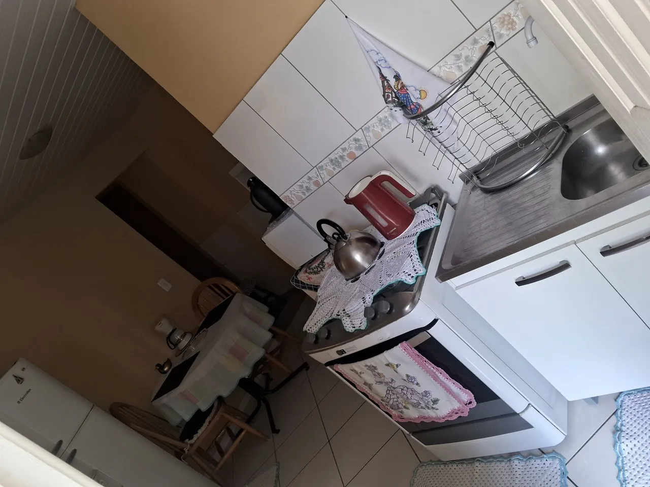 Washing machine in a one-bedroom house, 40 m² — photo 3