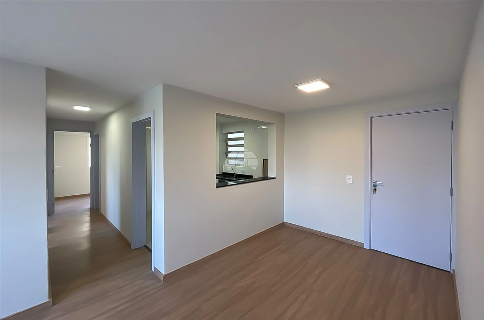 Wood or laminate floors in a 3-bedroom apartment, 50 m² — photo 16