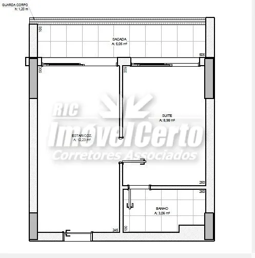 Apartamento de 1 quarto com varanda e 61 m², sem vaga — photo 10