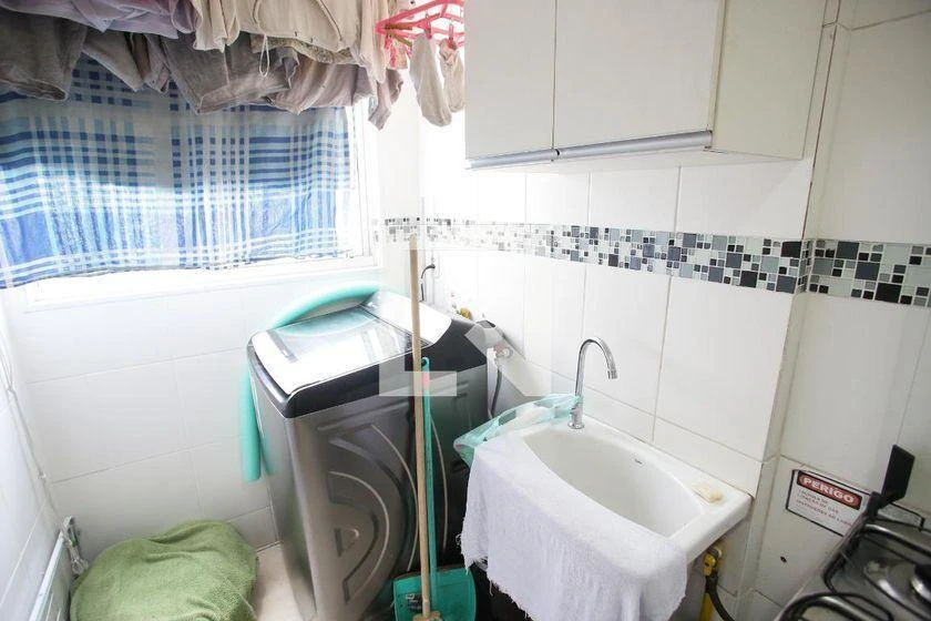 Washing machine in a 2-bedroom apartment, 60 m² — photo 22