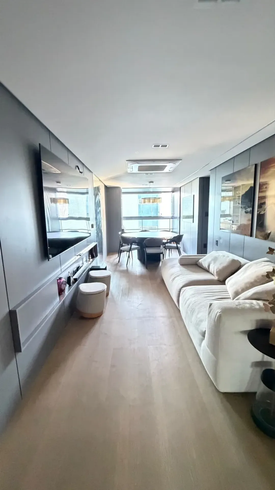 Furnished apartment, 100 m², with a washing machine — photo 3