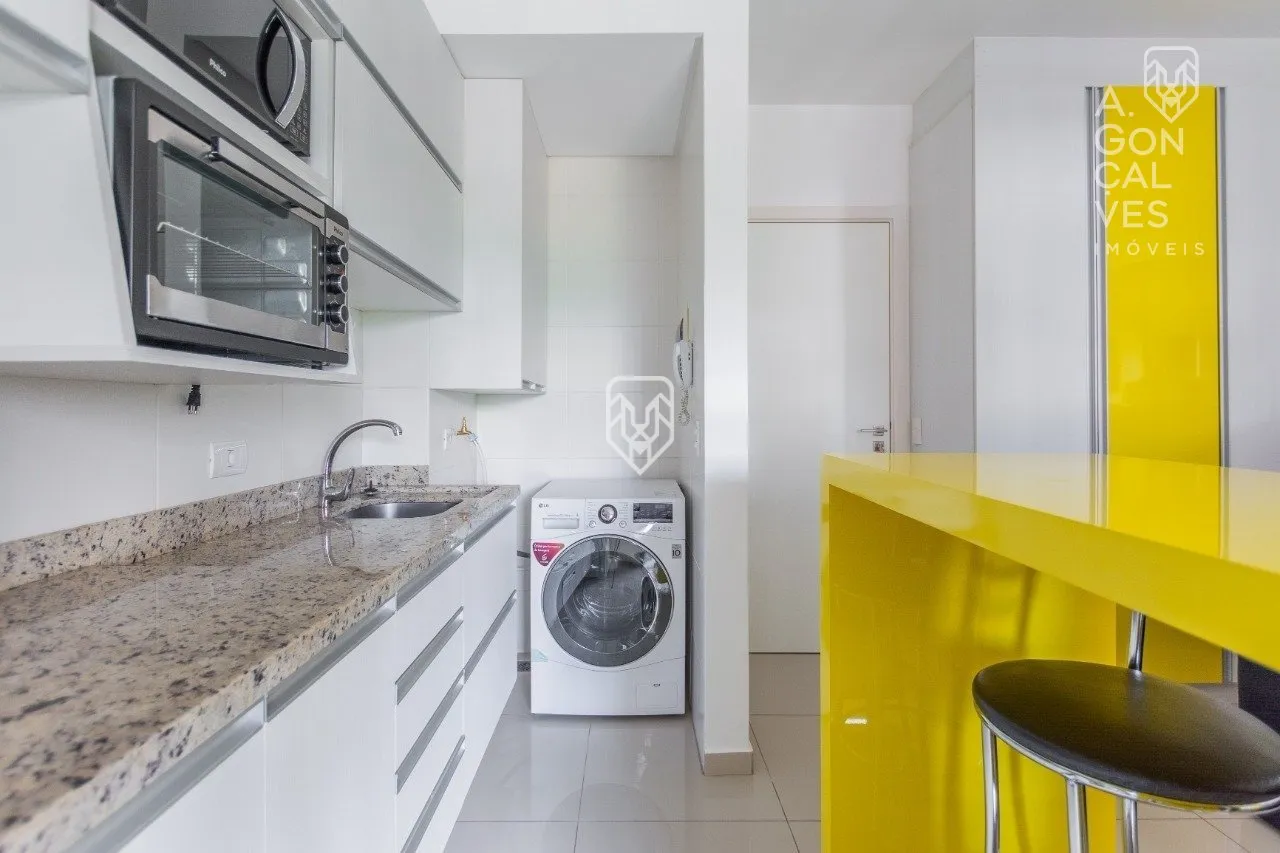 Apartamento mobiliado, 33 m², com varanda envidraçada — photo 2