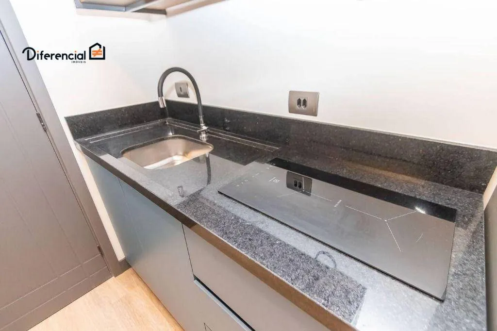 Furnished studio 35 m² with an open-plan kitchen — photo 6