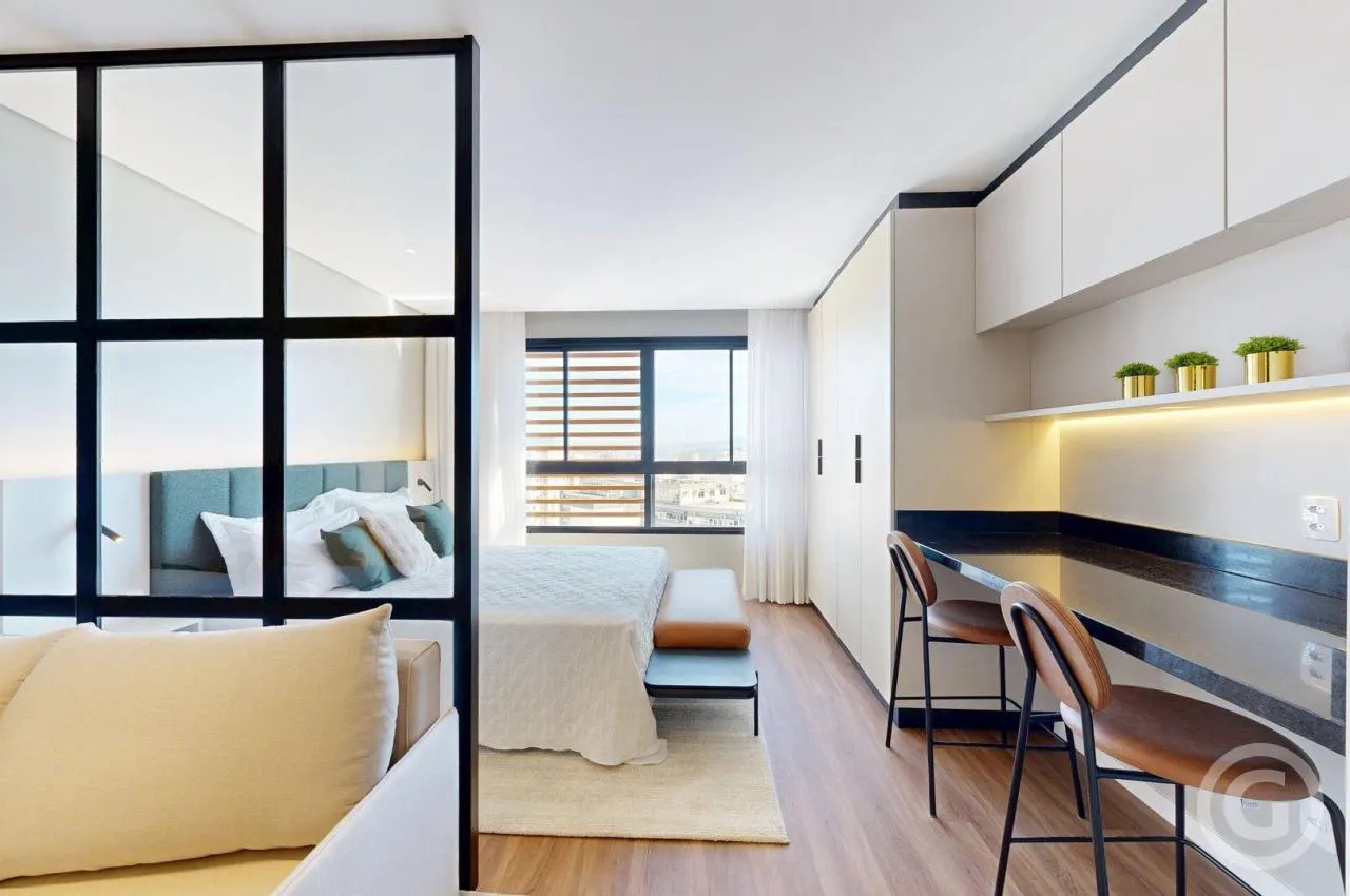 Furnished 30 m² studio with 1 bedroom and 1 bathroom