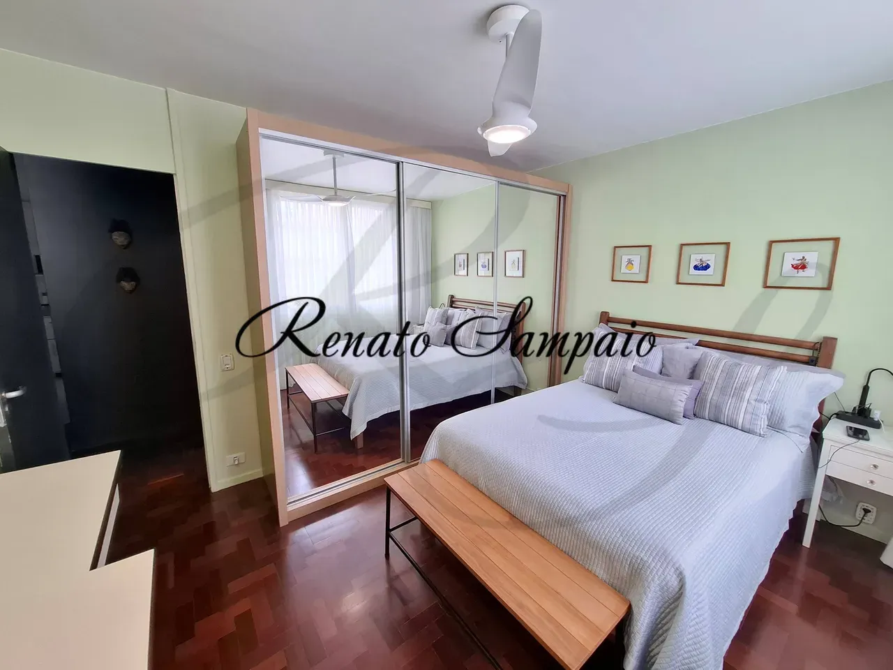 56 m² apartment with a home office and a washing machine — photo 3