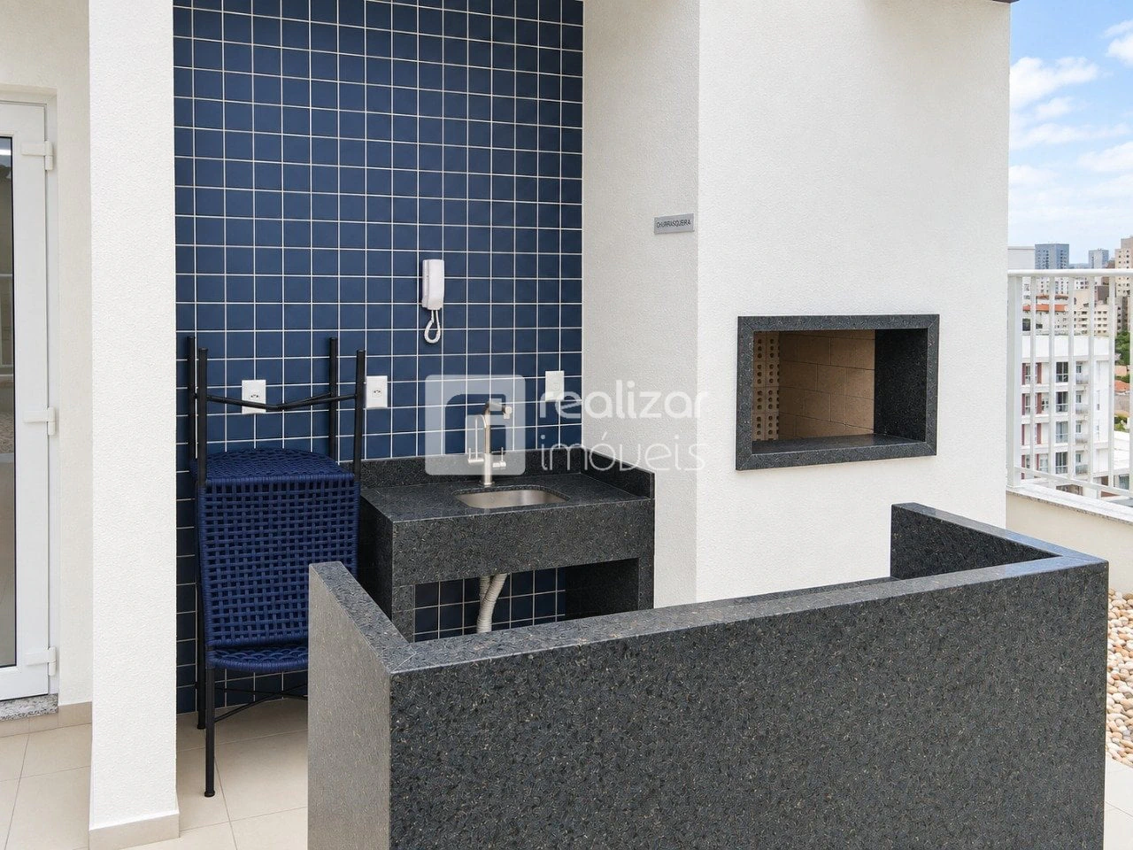 Apartment, 37 m², with a grill on the balcony — photo 15