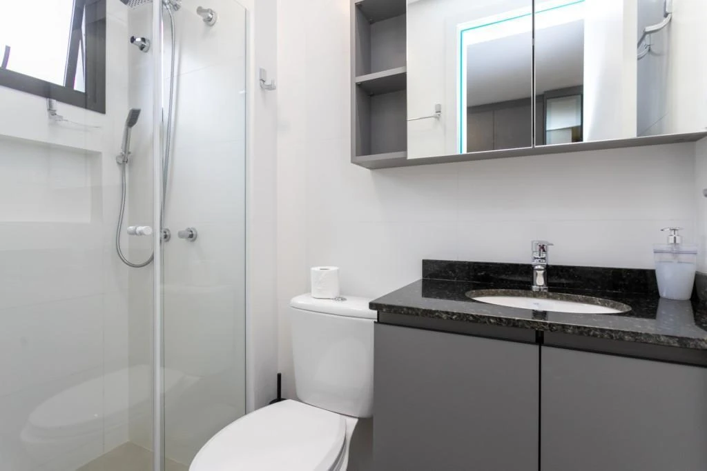 Washing machine in a one-bedroom apartment, 24 m² — photo 11