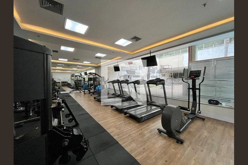 Apartamento mobiliado de 1 quarto em condomínio com academia — photo 24