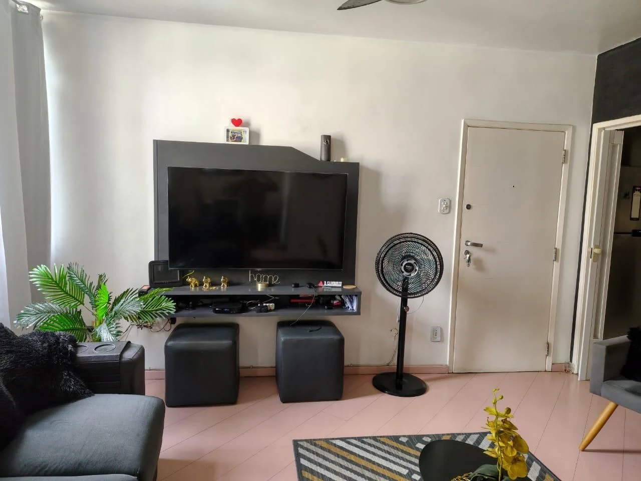 Departamento amueblado, 75 m², con espacio de home office