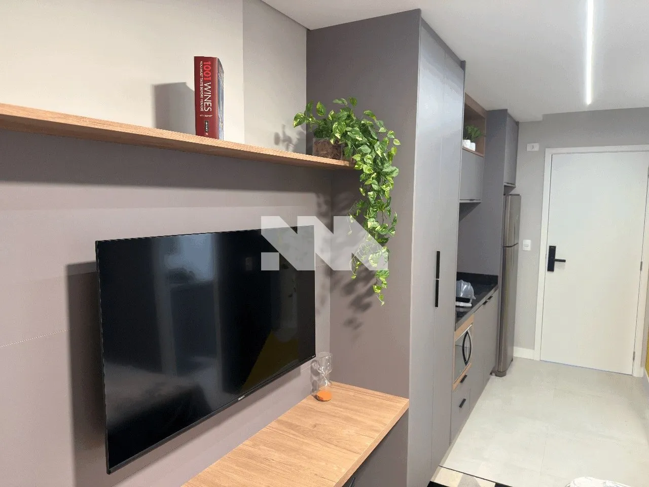 Apartamento de 1 quarto com espaço de home office, Centro — photo 22