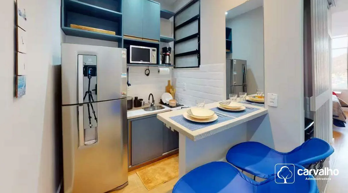 Furnished 1-bedroom apartment with 25 m² and no parking — photo 22