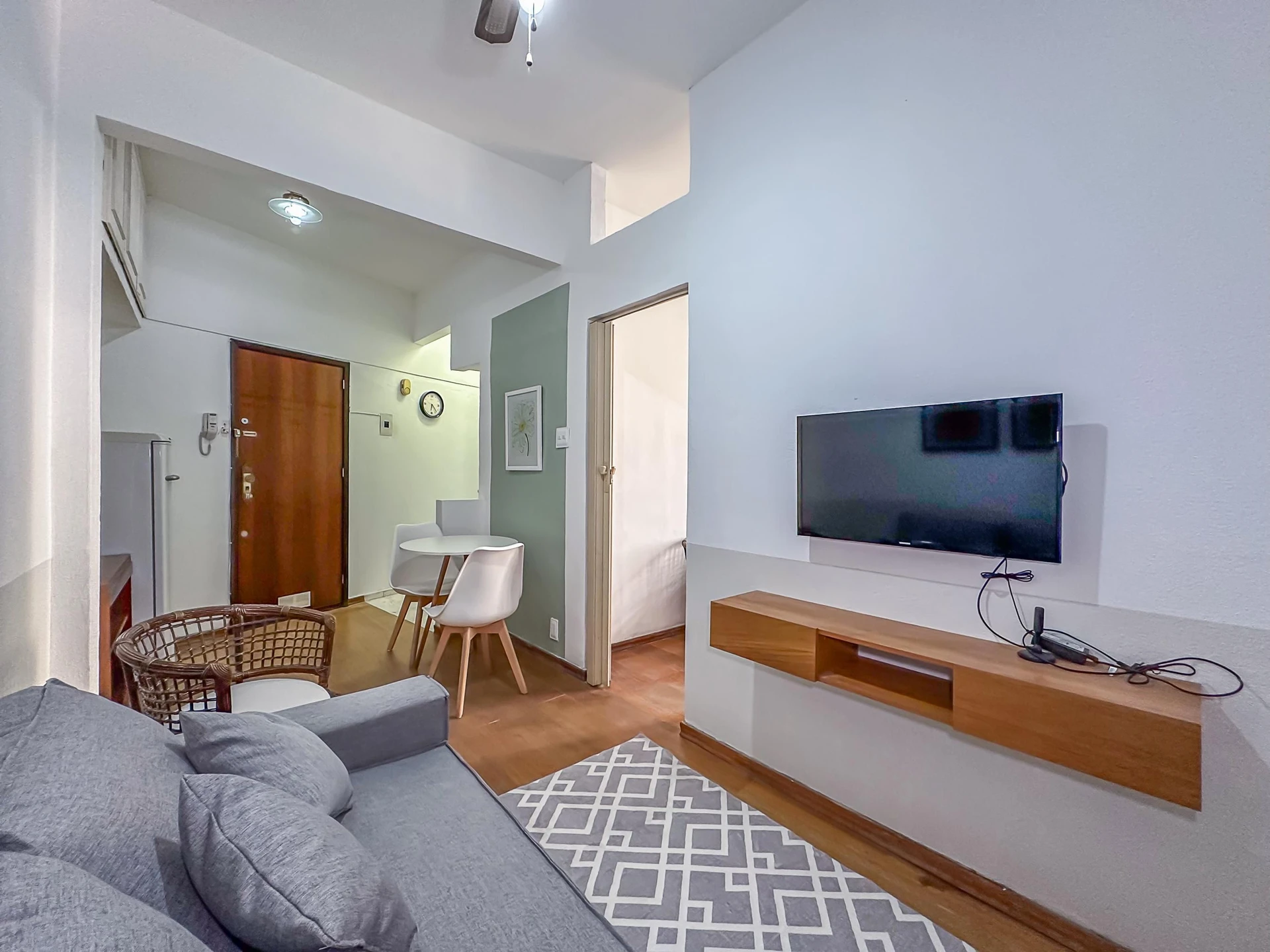 Lavadora y 1 dormitorio: departamento de 31 m²