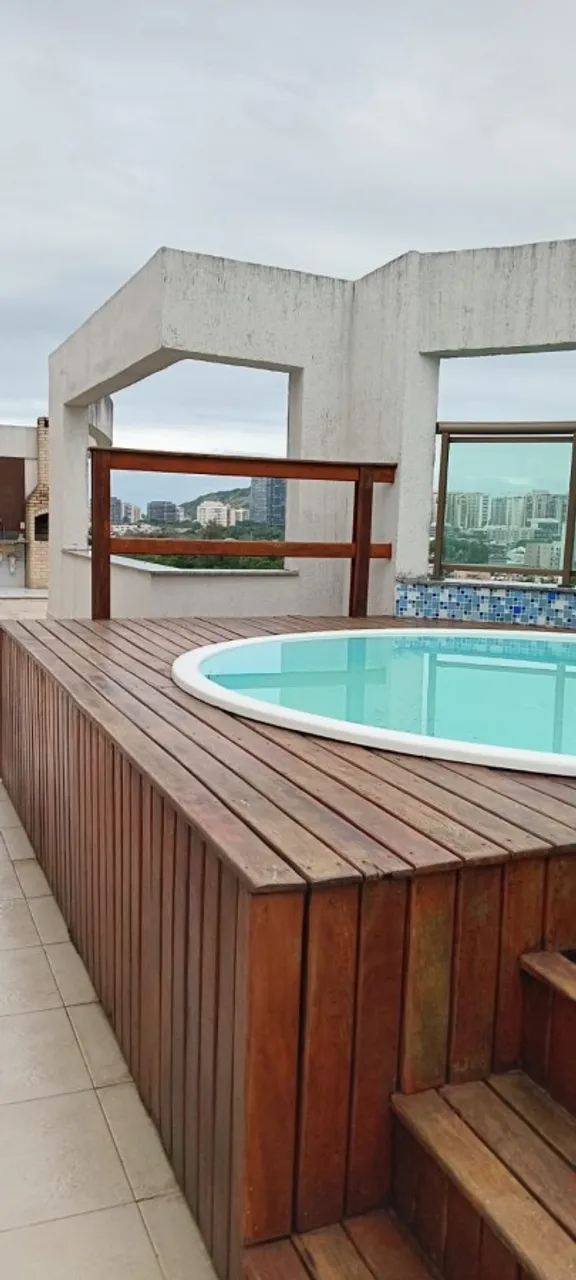 Cobertura para locação com 3 quartos e churrasqueira na varanda — photo 9