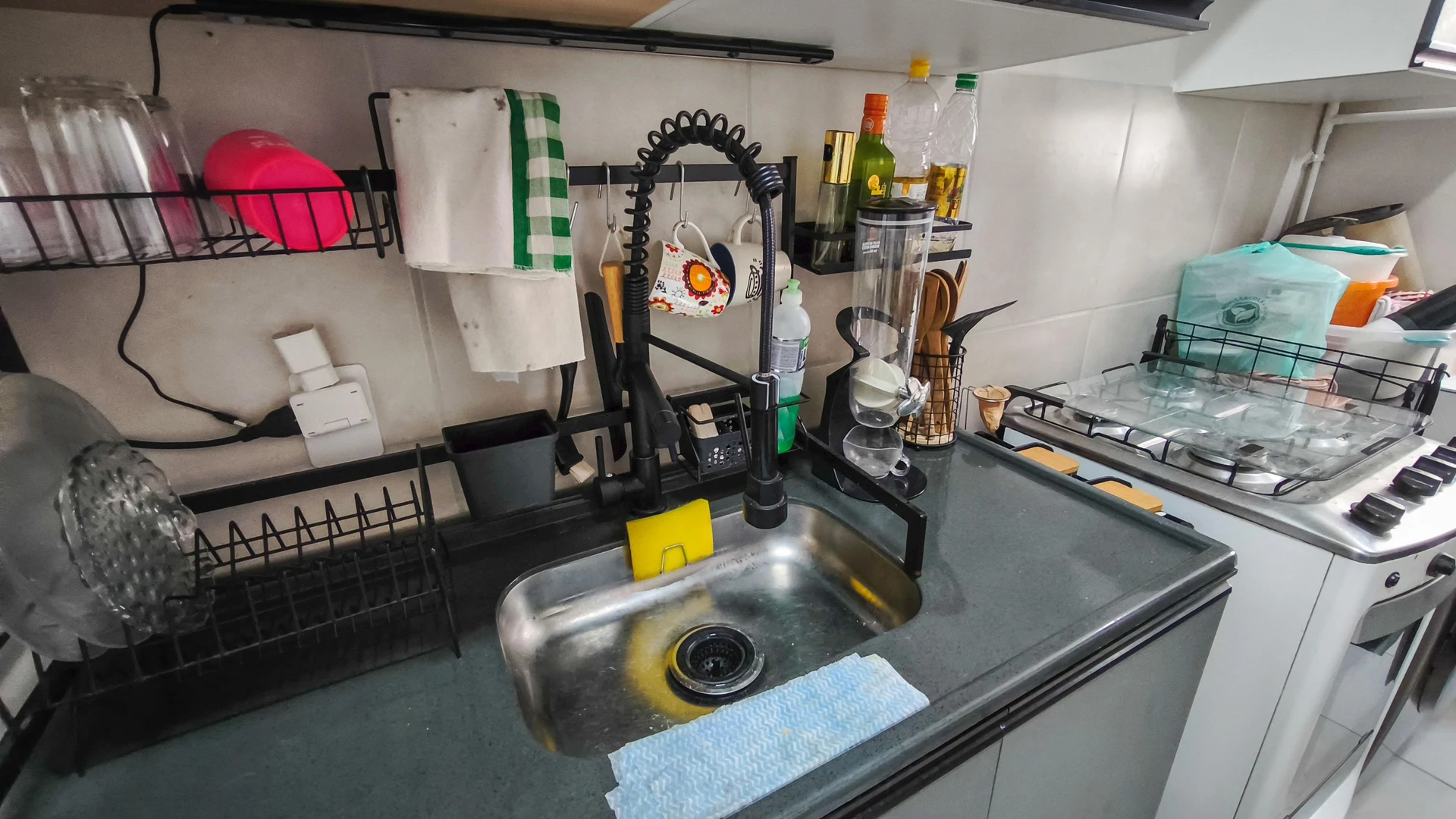 Home office in a one-bedroom apartment, 32 m² — photo 19