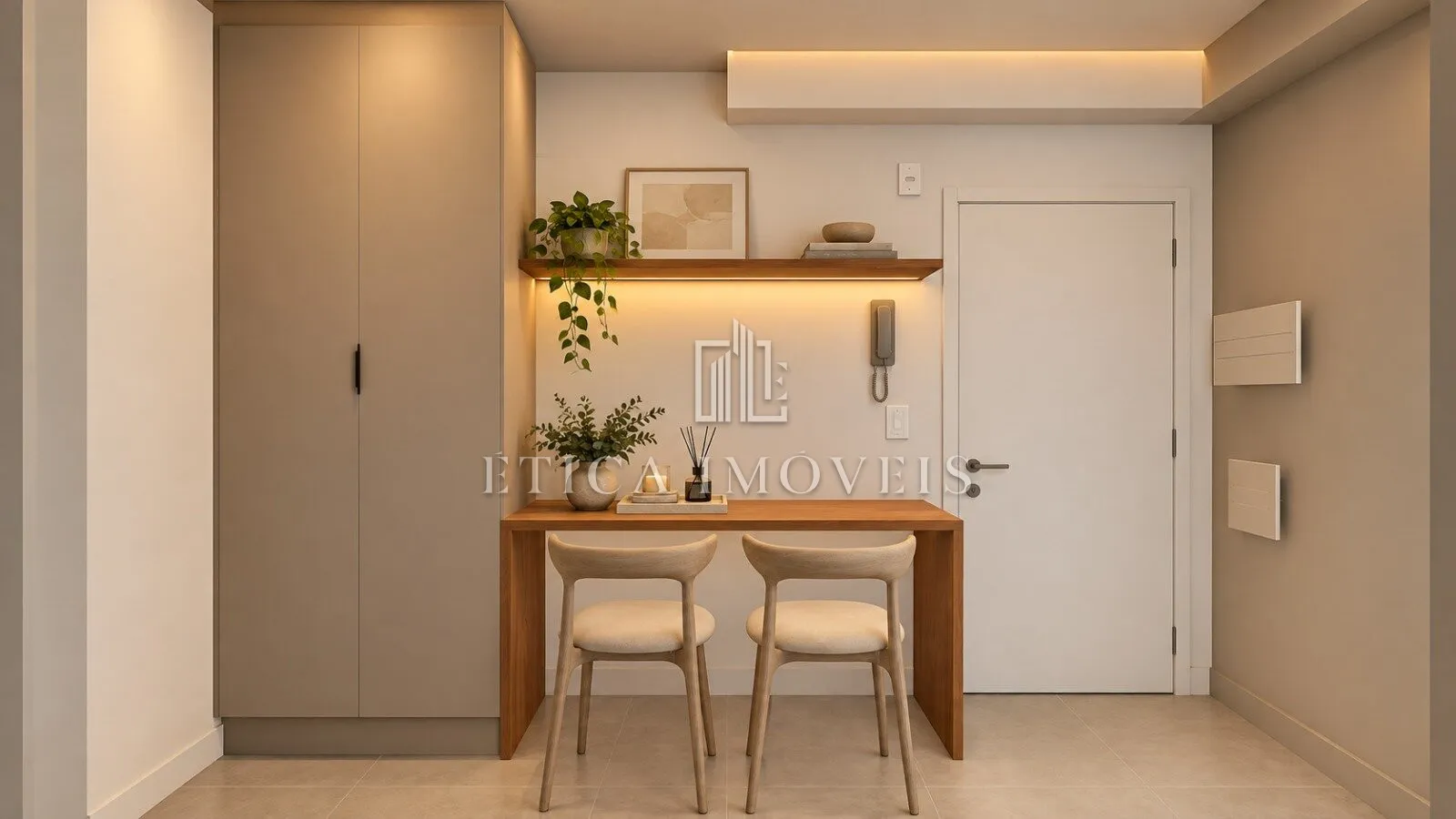 Furnished apartment, 22 m², with a washing machine — photo 7