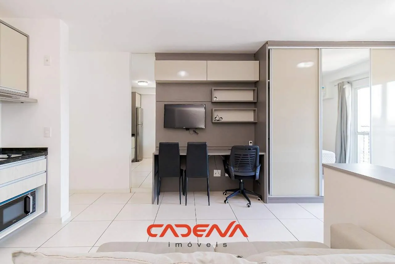 Studio mobiliado de 34 m² com sacada e cozinha americana — photo 11