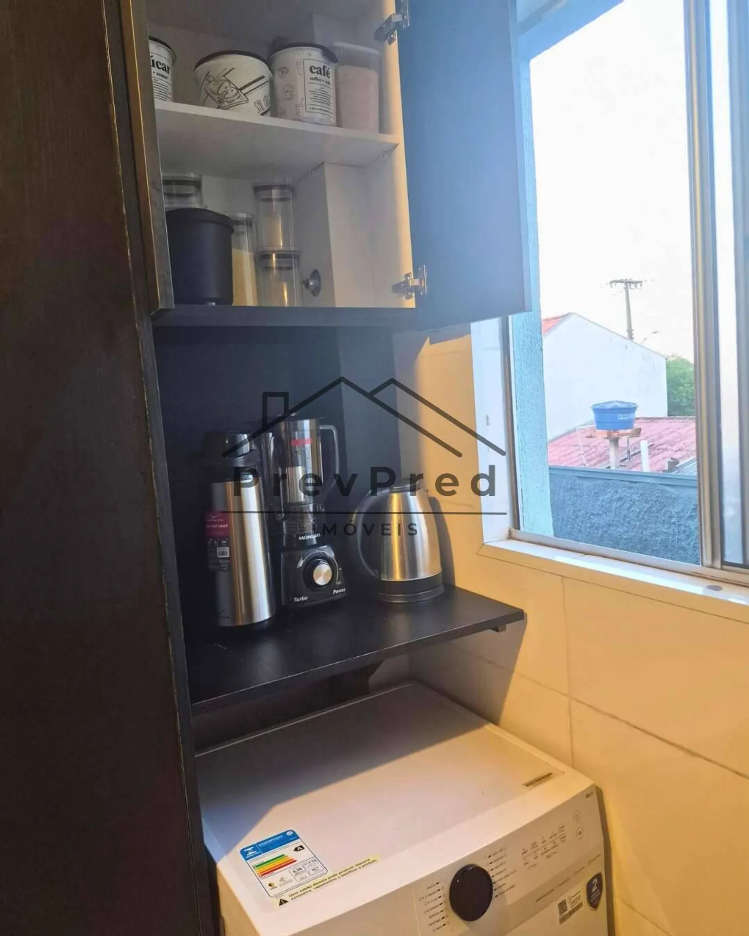 2-bedroom apartment with a washing machine in Curitiba — photo 7