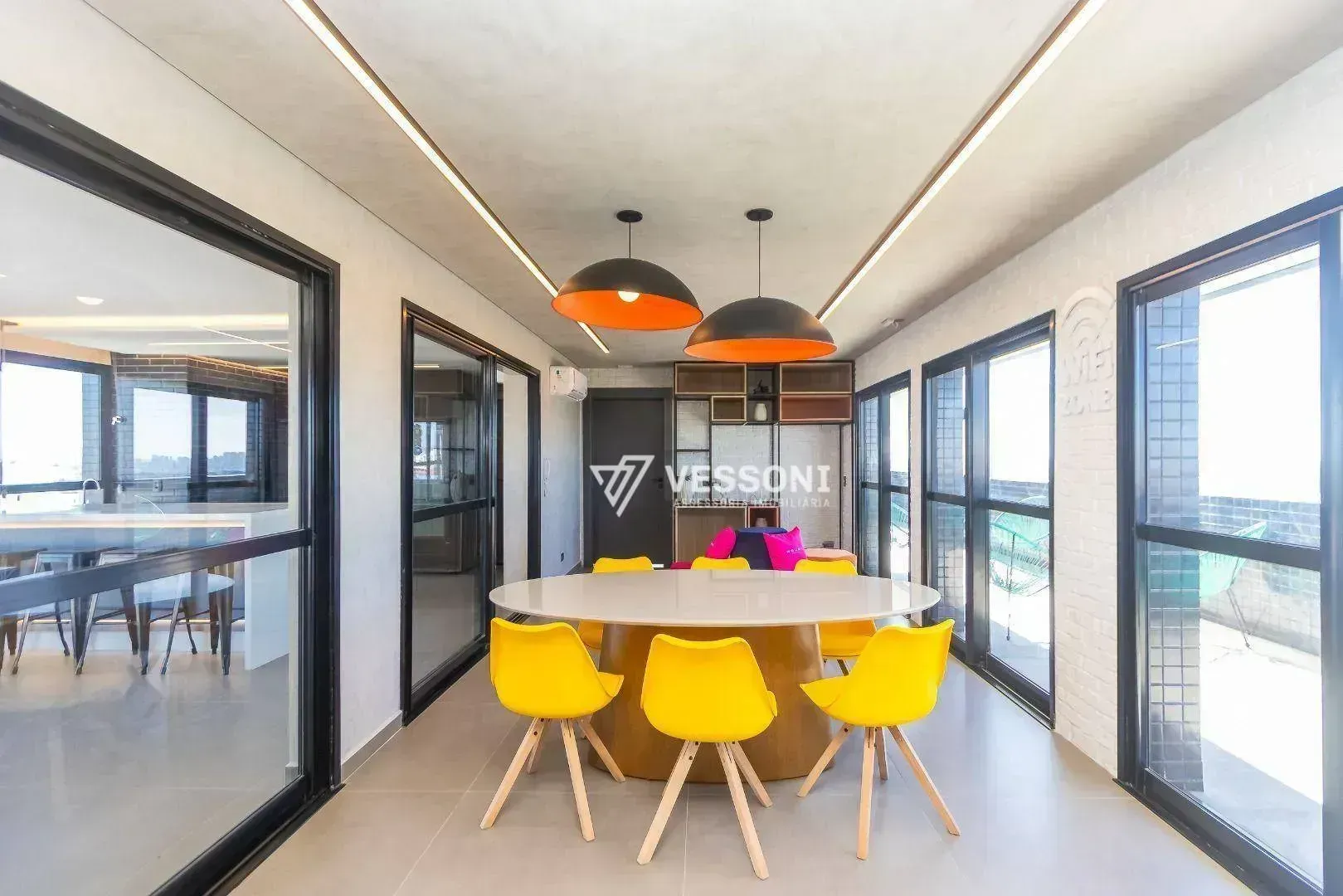 Furnished studio 19 m² with balcony and private BBQ — photo 32