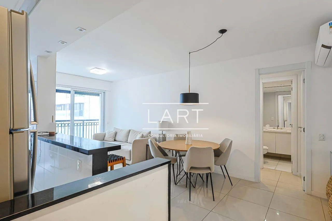 Furnished 74 m² apartment with 2 bedrooms and open kitchen — photo 15