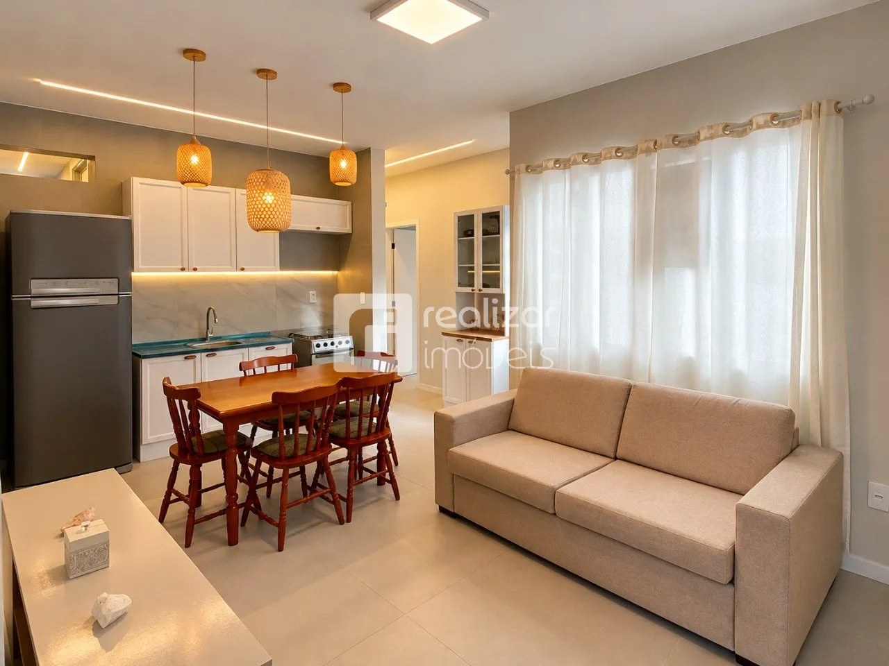 3-bedroom apartment with a home office