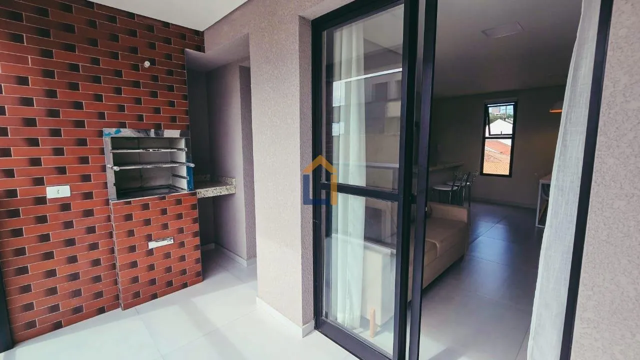 2-bedroom apartment with a washing machine in Curitiba — photo 19