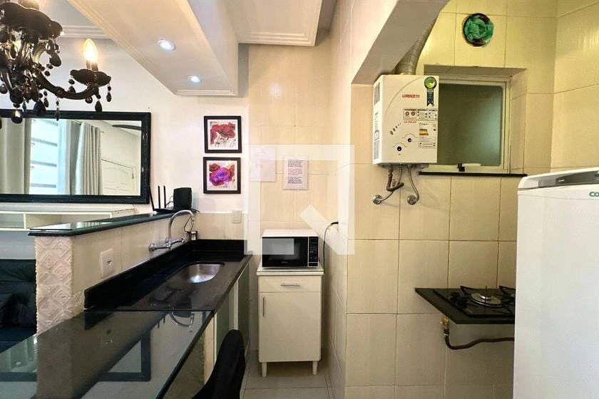 Furnished 1-bedroom apartment with open-plan kitchen — photo 8