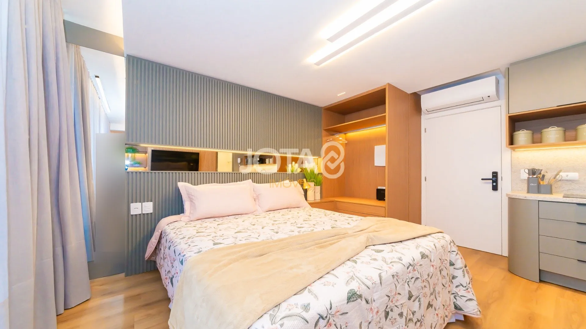 Furnished apartment, 25 m², with a washing machine — photo 9
